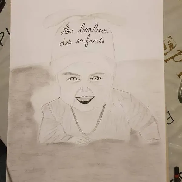 Crayon sur toile (6)